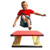 Kids Hardwood with 2 Springs,with Non-Slip Felt and Foot Pads Sports Club/Martial Arts Springboard view 1