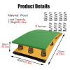 Vault with Spring & Carpet, Ergonomic Vault Spring Board for Gymnastics Center, Pro Curved Spring Board for Adult Teen Or Child view 2