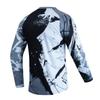 Weimostar Kids Cycling Jersey Child Boy Girl T Shirt Long Sleeve Mountain Bike Bicycle Clothes Gray Size YXL view 2