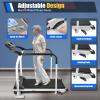 RustyVioum Walking Treadmill with Long Handrail, Recovery Fitness Exercise Running Machine with LCD Display Screen 220 lbs Capacity, Elderly Treadmill Adjustable Speed view 4