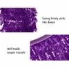 Yoody Women's Sequin Fringe Rave Purple Skirt Sparkly Skirt for Festival Tour Outfits 8 Mardi Gras Costume Comsite view 3