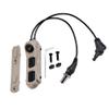 Dual Wire Modular Remote Three Button Activation Pressure Switch, for PEQ15/L3 Etc Laser M300/M600 Series Scout Flashlight, Fit 20mm Rail M&K System, Tan (SF+Crane Plug) view 1