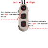Dual Wire Modular Remote Three Button Activation Pressure Switch, for PEQ15/L3 Etc Laser M300/M600 Series Scout Flashlight, Fit 20mm Rail M&K System, Tan (Crane+Crane Plug) view 4