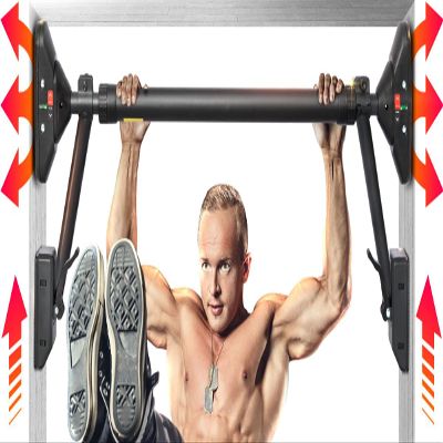 Pull Up Bar/Chin up bar Upper Body Workout Bar, Super Load-Bearing: Dual Security Locking, Two-Way Support Fitness Strength Training Equipment
