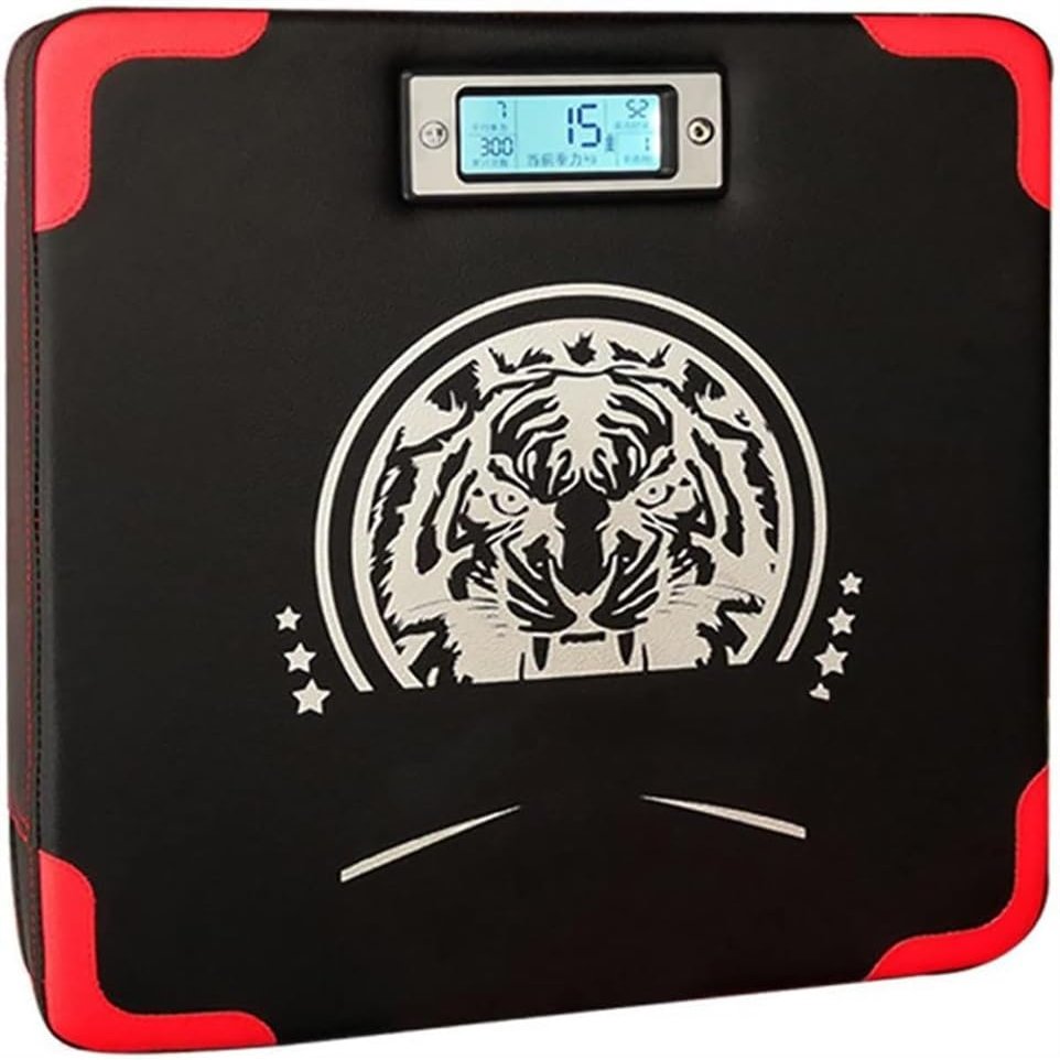 ZIJINGM Boxing Equipment, Boxing Bag Mat, Boxing Strength Tester, Wall-Mounted Boxing mat Showing Punch Strength, The Number of Punches, Frequency, Wall Punch for Adults, Teens