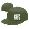 LAZHUNA I Suffer from C.H.S Can't Hear Shit I Wills Huh The Crap Out of You Hat Flat Bill Visor Baseball Cap Hip Hop Snapback Hats Men Women Moss Green view 2