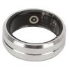 Wisoqu Sleep Quality Ring, IP68 Health Tracking Ring, Silver, Lightweight and Portable for Android (Size 12) view 4