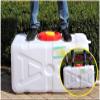 WAZHOU Water Storage Bucket Bottle Plastic Water Container,Camping Water Storage Carrier Jug Outdoors Hiking Hurricane Emergency Portable Water Bucket(150L) view 4
