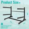 PROLEE Kayak Storage Rack 2-Tier, Kayak Rack Heavy Duty, Storage Rack for Standup Paddleboard, Surfboard, Kayak, Freestanding 2 Tier view 3