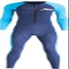 Cressi Wahoo 2 mm Lady Monopiece Wetsuits, Azure/Blue, XS view 2