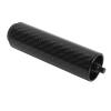 YUSHANCHENG Pool Cue Extension Carbon Fiber Tube Professional Billiard Cue Extender with Bumper Black (4 Inch) view 3