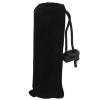 YUSHANCHENG Pool Cue Extension Carbon Fiber Tube Professional Billiard Cue Extender with Bumper Black (4 Inch) view 4