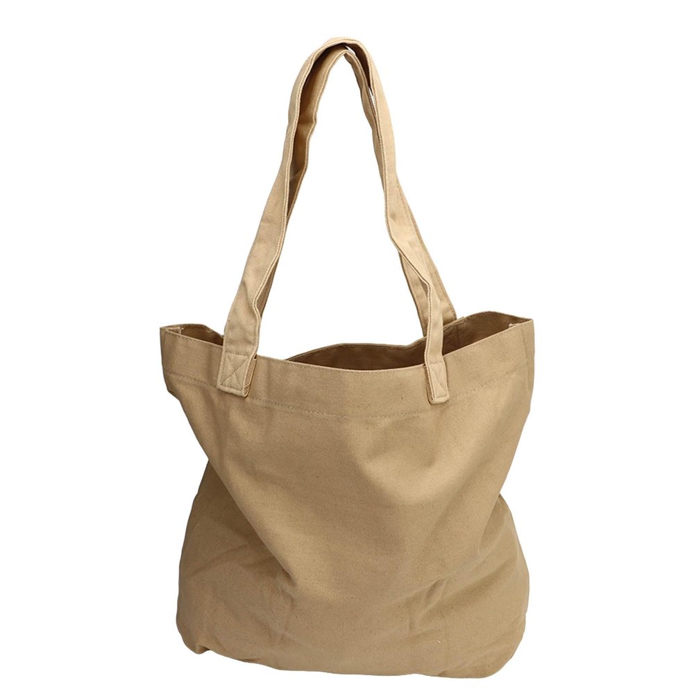 YUSHANCHENG Yoga Mat Carrier Tote Bag Canvas Tote Bag with Yoga Mat Carrier Pilates mat Bag Basic Canvas Tote with Mat Carrier Pocket,Portable Storage Canvas Carryall 2 Layer with Zipper (Khaki)