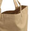 YUSHANCHENG Yoga Mat Carrier Tote Bag Canvas Tote Bag with Yoga Mat Carrier Pilates mat Bag Basic Canvas Tote with Mat Carrier Pocket,Portable Storage Canvas Carryall 2 Layer with Zipper (Khaki) view 3