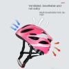 Castrap Children's Roller Skating Protective Gear, Helmet Complete Set Equipped with Thickened Skateboard, Dry Skating Ice Skates, Bicycle Professional Protection (Pink,S:3Y-7Y) view 3