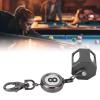 shenruifa Pool Chalk Holder Billiard Chalk Pocket Pool Cue Chalk Bag Retractable Billiards Pool Cue Chalk Holder Retractable Drawing Belt Clip Practical Tool Magnetic Billiard Chalk Box view 2