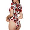 YYHWHJDE Women'S Tight Fit Onesie Xx-Large Soften Crew Neck Short Sleeves Adults Ladybugs Pattern Infinite Speckled Pattern view 3