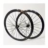 700C Road Bikes Wheelset Disc Brake Height 40mm Aluminum Alloy Double Wall Rim Quick Release 8/9/10/11speed 20 Holes Flat Spokes Front Rear Bicycles Wheel