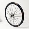 700C Road Bikes Wheelset Disc Brake Height 40mm Aluminum Alloy Double Wall Rim Quick Release 8/9/10/11speed 20 Holes Flat Spokes Front Rear Bicycles Wheel view 4