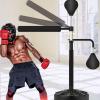 Boxing Equipment 360 Spinning Bar Free Standing With 2 Punching BallFreestanding Heavy Boxing Bag Boxing Training Target Reflex Speed BagKickboxing Bag For MMA Muay Thai Fitness ( Color : Black ) view 2