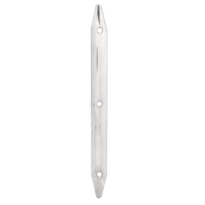 316 Stainless Steel Rub Strake Strip, 12in Polished Line Rub Strakes, Boat Rubbing Rail Strip Universal for Marine Boats Yacht RV Ship