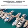 316 Stainless Steel Rub Strake Strip, 12in Polished Line Rub Strakes, Boat Rubbing Rail Strip Universal for Marine Boats Yacht RV Ship view 3