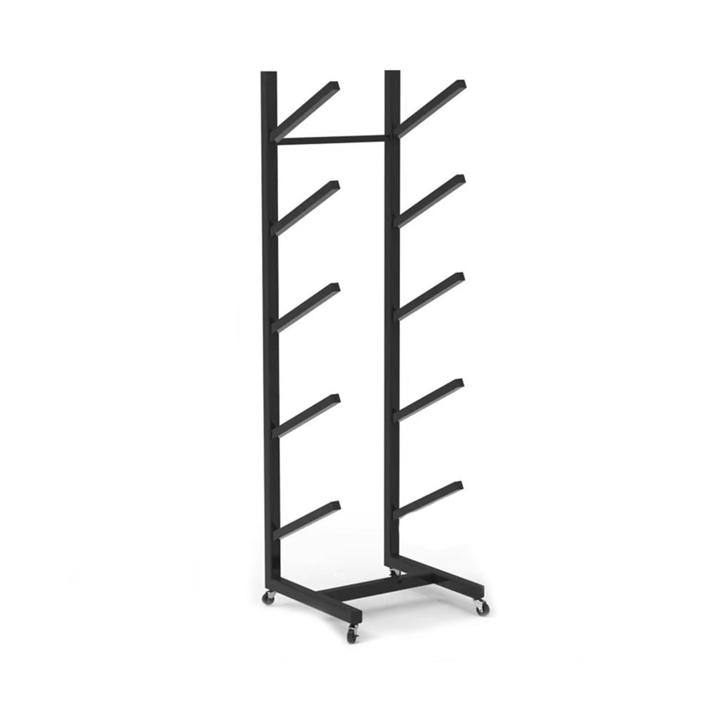 Aimery Skateboard Rack Floor Stand with WheelsSkateboard Organizer,Snowboard Storage Rack Free StandingSkateboard Display Stand for Skis/Skateboards/Scooter (Size : 5 Tier)