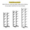 Aimery Skateboard Rack Floor Stand with WheelsSkateboard Organizer,Snowboard Storage Rack Free StandingSkateboard Display Stand for Skis/Skateboards/Scooter (Size : 5 Tier) view 3