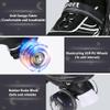 G MGY OLED Roller Skates for Boys, 4 Size Adjustable Roller Skates with All Wheels Light up, Fun Illuminating Rollers Skates Suitable for Growing ChildrenBlack White (Big Kids 1-4) view 4