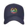 BASTU Emblem of Laos Baseball Cap for Men Women Dad Hat Classic Adjustable Golf Hats Navy Blue view 1