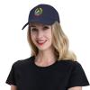 BASTU Emblem of Laos Baseball Cap for Men Women Dad Hat Classic Adjustable Golf Hats Navy Blue view 4