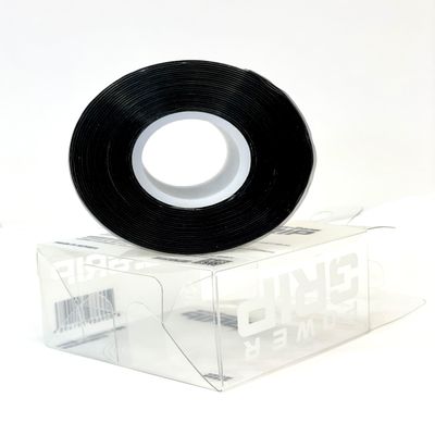 NineFit Basics Multi-Purpose Grip Wrapping Regripping Overgrip Tape for Golf Clubs - Non-Slip, Extended Length, Easy Application - Versatile for Tennis, Baseball Rackets & More (Black)