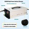HYDTGZ Electric Forklift Charger 12V 50A 24V 50A 36V 40A 48V 30A 60V 25A 72V 20A Batteries Chargers with 350A Anderson Electric Car Battery Charger,72v 20a view 2