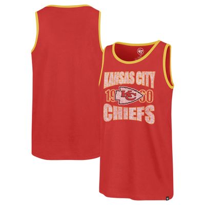 47 Men's Red Kansas City Chiefs Upload Franklin Tank Top