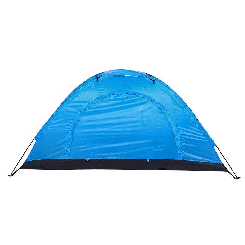 Outdoor Tent, Outdoor Single Person Leisure Waterproof Tent, Easy to Set Up Outdoor Shelter with Sun Protection, Waterproof Single Person Bivy Tent for Fishing Camping (Blue)