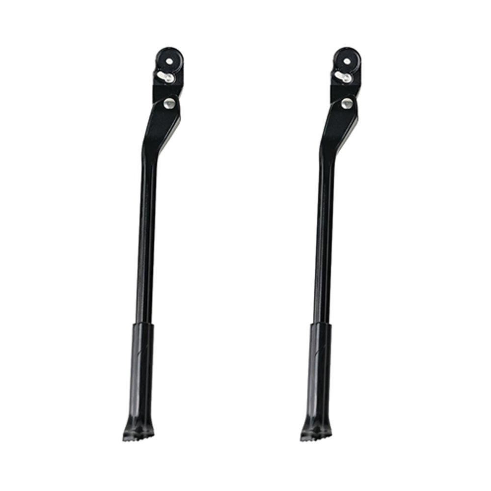 Baglaum 2X Carbon Fibre Quick Release Road Bicycle Side Kickstand Mountain Bike Support Kick Stand Foot Brace, Black