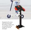 Yunir Scooter Seat for Adults, Electric Scooter Seat with Aluminum Fixed Rod PU Breathable Cover, for 1S, Pro, Foldable Adjustable Saddle Seat, Electric Scooter Accessory view 3