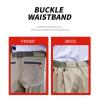TemkIN Mens Fishing Waist Waders, Hunting Wading Pants with Boots 3-Ply Durable & Breathable PVC Nylon Waterproof Waders (Size : 44) view 4