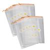 25PCS Frosted Drawstring Bag Shoe Pouch Shoe Bags for Travel Drawstring Packing Bags Floral Luggage Bag Waterproof Packaging Bags view 1