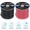 10 Gauge Marine Wire 10 AWG 50FT Red & 50FT Black Marine Grade Wire view 3