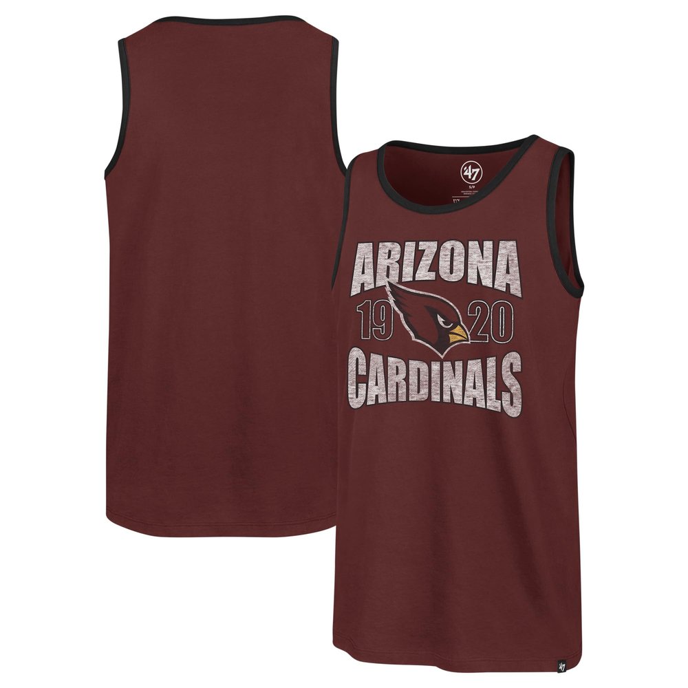47 Men's Cardinal Arizona Cardinals Upload Franklin Tank Top