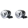 Baglaum 2X for Citycoco Electric Scooter Angel Eye 60V Speed Power Meter Accessories Headlight Key Electric Lock Kit, Black view 1