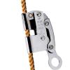 Fall Rope Grab, Climbing Ascender Safety Harness with Built in Spring, Safety Rope Grab for Rock Climbing, Tree Arborist, Aerial Work, Fit for 10~12 MM Rope view 1