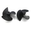 YS0911 Profession 3-Blades Propellers with 2mm Shaft Hole Nylon Paddle for Boat Fan Plastic Paddle Boat Accessories Parts view 4