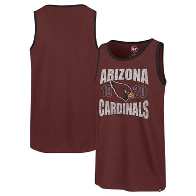 47 Men's Cardinal Arizona Cardinals Upload Franklin Tank Top