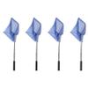 Baglaum 4X Portable Telescopic Scoop Net Table Tennis Ball Picker Net Table Tennis Ball Picker Container Training Tool for Ball, Blue view 1