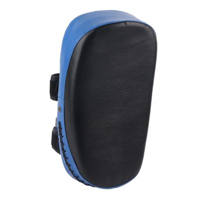Pissente Boxing Target, Muay Thai Boxing Kicking Curve Pad MMA Strike Curved Training Hand Feet Target Punching Training for Training (Black Blue)
