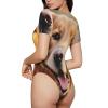 YYHWHJDE Women'S Tight Fit Onesie Large Soften Crew Neck Short Sleeves Adults Lovely Golden Retriever Dog Picture view 3
