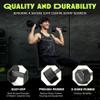 Rubber Coated Dumbbell - No Roll Design Easy-Grip Steel Knurled Handle, Weights Dumbbells Set for Strength Training - Ideal Weights Set for Home Gym - 10-60 LBS SOLD INDIVIDUALLY view 4