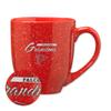 Rico Industries NFL Football Atlanta Falcons Grandma Red 16 oz Team Color Laser Engraved Ceramic Coffee Mug view 1
